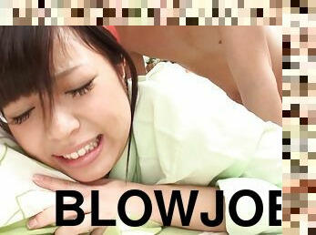House cleaning Aimi Tokita is fucked by her client very hard