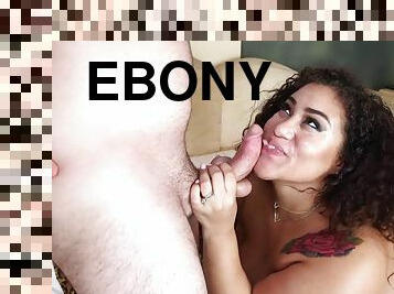 Large-Breasted Ebony MILF Ashley Heart hard sex