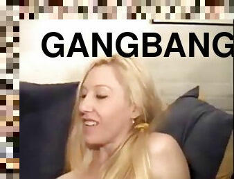 gangbang, bionde