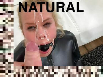 Humiliation facial and pissing kinky porn scene