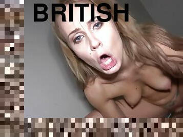 British tart Carmel gets fucked for cash by a rich pervert w/ big dick