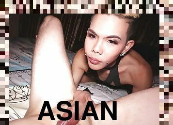 Alt Style Ladyboy Sandy Fucks Bareback Guys Bootie