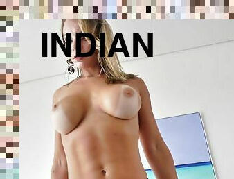 Big Tits Indianara Carvalho very coquettish solo