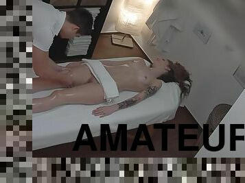Amateur massage and Masturbation