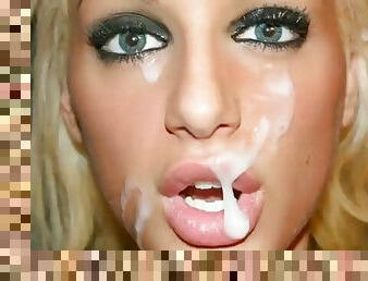 Facial compilation cumshots