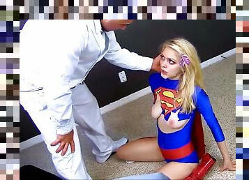 cosplay supergirl Alli Rae porn video