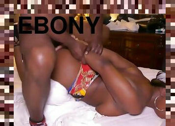 Sultry ebony gal aphrodisiac porn scene