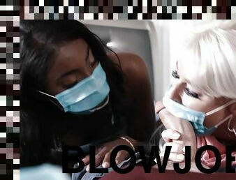 London River & Amari Anne in pandemic 3some