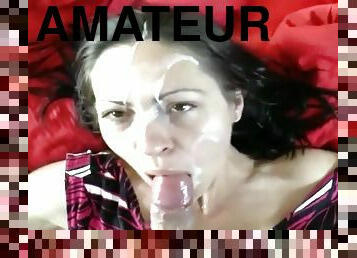 Amateur Porn Huge Facial Compilation