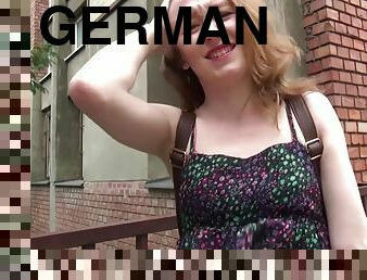 GERMAN SCOUT - REAL GINGER COLLEGE TEENAGE SEDUCE TO ASSFUCK AT PUBLIC CASTING - Verified amateur sex