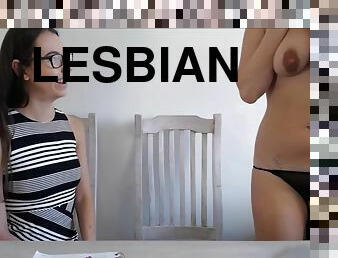 Lesbian milking huge tits - Lesbian lactation and boob play fetish