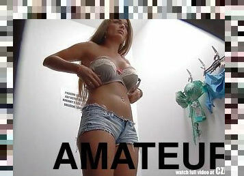 tetas-grandes, amateur, cámara, voyeur, tetas, impresionante