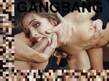 orgía, garganta-profunda, gangbang, jóvenes18, follando-fucking, cuarteto, follando, amordazada, cañero, chupando