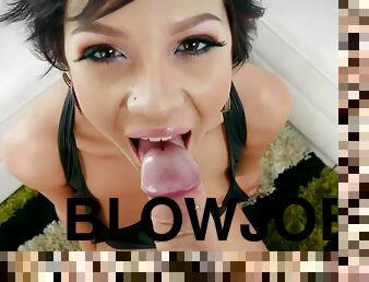 sayang, blowjob-seks-dengan-mengisap-penis, cumshot-keluarnya-sperma, remaja, gambarvideo-porno-secara-eksplisit-dan-intens, berhubungan-dengan-wajah, manis, oral-melalui-mulut, berambut-cokelat, menggoda