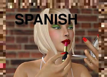Spanish 3d porn. Big boobed bonita is picked up on the street and fucked.