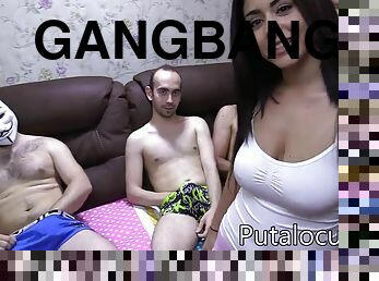 funny hispanic teen gangbang