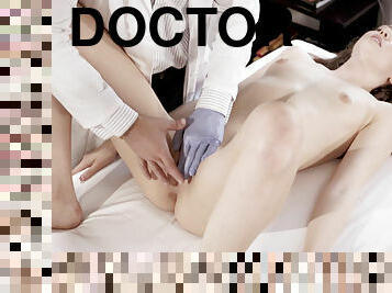 Naive coed 18yo girl is pounded by perv doctor
