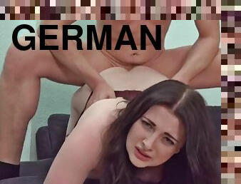 German Scout - Chubby teen Elisa cheats on boyfriend and street casting