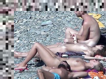 Awesome nude beach babes compilation