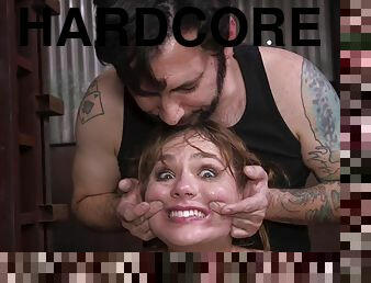 extremo, anal, babes, hardcore, sadomasoquismo, esclava, follando-fucking, fetichista, amordazada, bondage