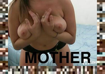 Large mother I´d like to fuck hitting her slit with fingers