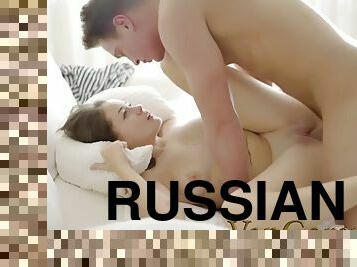 Young russian Lena fucking with her boyfriend