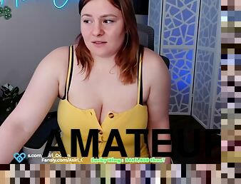 tate-mari, masturbare-masturbation, amatori, milf, bbw, cu-degetelul, roscata, camera-web, solo