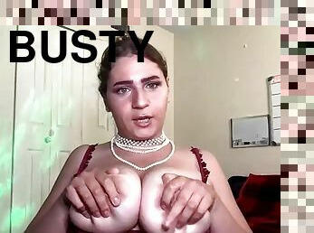 Busty arab girl talks dirty in arabic and dildos her pussy
