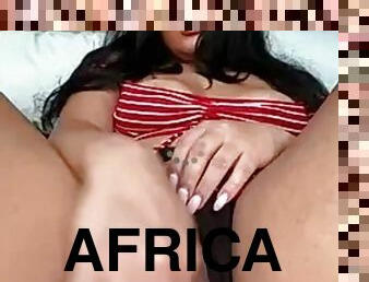African American Hairy Pussy POV