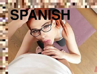 Hot looking Spanish Redhead