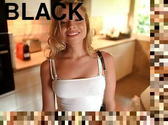 Massive Black Cock Can Satisfy Her Now!