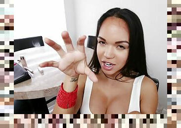 Don't Break Me - Puerto Rican Chick's Nice Fake Tits 1 - Big Tits
