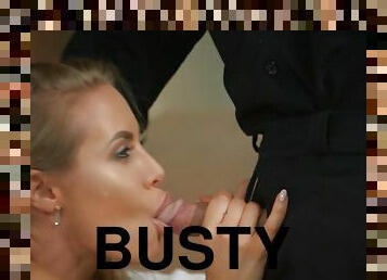 A Nicole Aniston - Big Tits Blonde Beauty 4K Fuck, Messy Facial - FuckingAwesome- The Cop Fantasy ((2K) - Nicole aniston