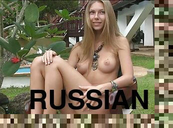 russisk, thai, blond
