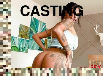 22yo Stunning Colombian Comes to Do A Casting