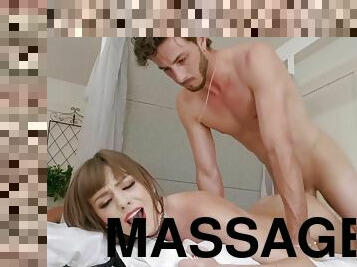 massaggi, fuori-di-testa, brunette