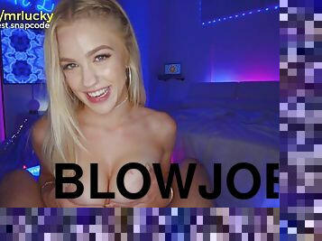 Big Tits Bubble Butt FIRST Porn - Blowjob