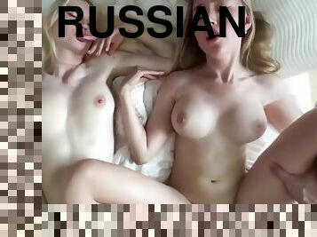 3Some Sex with naughty Russian girls