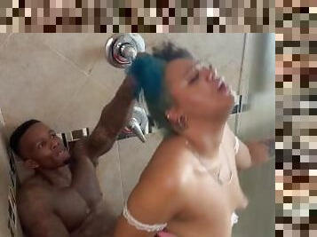 Lil Bleu Jay Gets A BBC Shower Show