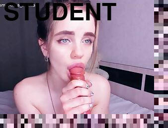 Depraved Student Works Until Scholarship - Cute Teen
