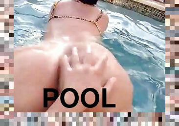 Pawg Girl Asshole Hard in the Swimming Pool