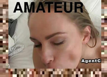 Amateur babe fucking and sucking dick agents