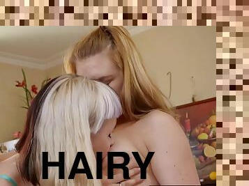 Hairy pussy girls lesbians