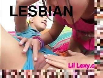 Lil Lexy pussy licking and fingering