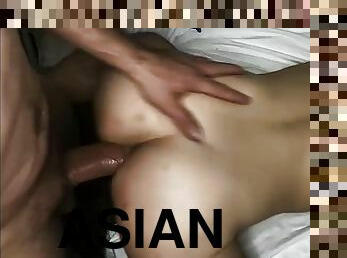 asien, dilettant, anal-sex, blasen, ebenholz, junge, schwer, homosexuell, creampie, sadomasochismus