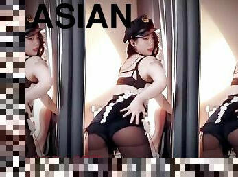 asia, sayang, kompilasi, 3d, seorang-diri, realitas