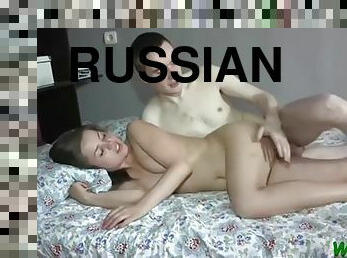 Lustful Russian chick Jalas rides a dick