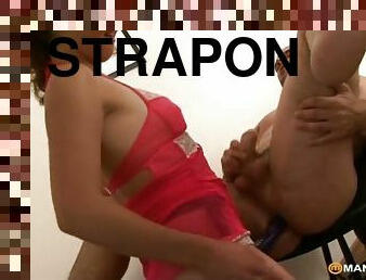 strapon,  ρωκτικό̍