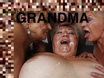 Cum on grandma!