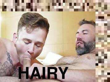 TRAILERTRASHBOYS Hairy Hunks Andrew Delta And Cole Connor Bareback